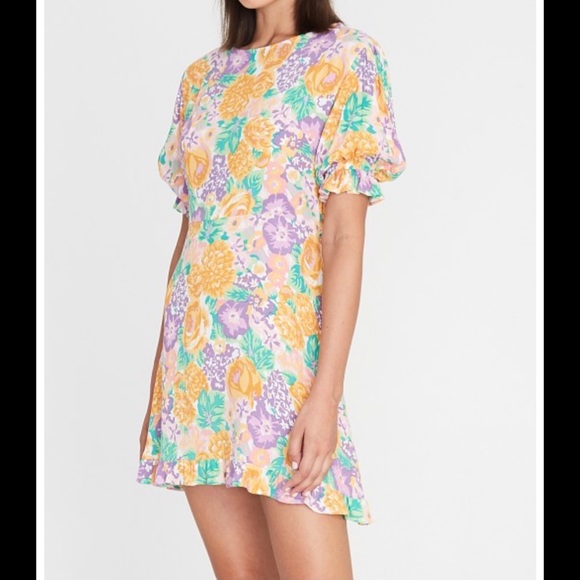 Faithfull The Brand/Florence Mini Dress Ade Floral - Picture 3 of 6